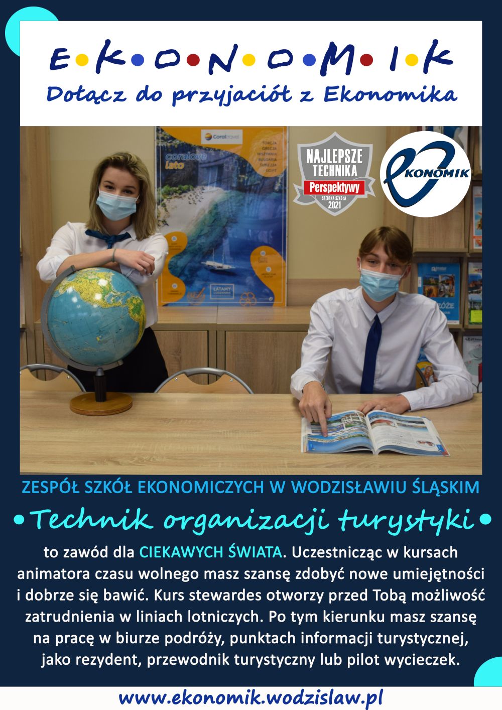 Plakat: technik organizacji turystyki