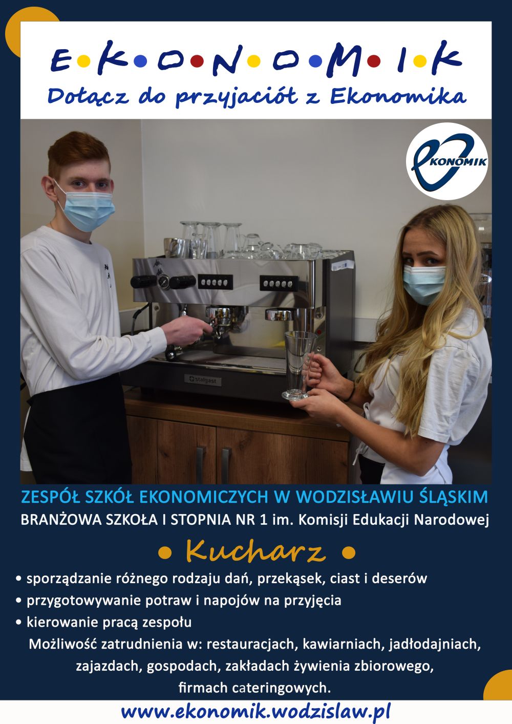 Plakat: kucharz